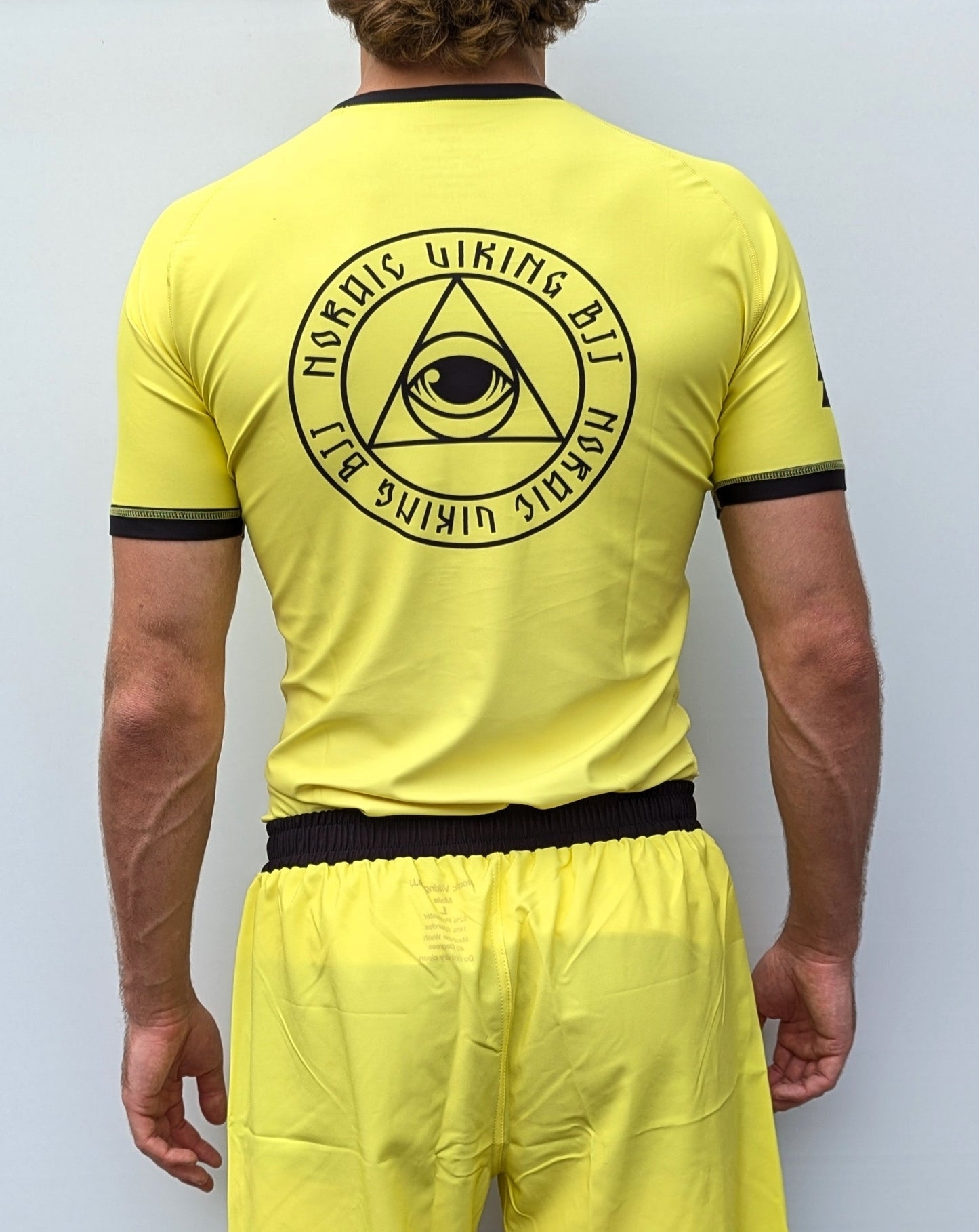 Rashguard Short Sleeve Yellow/Black