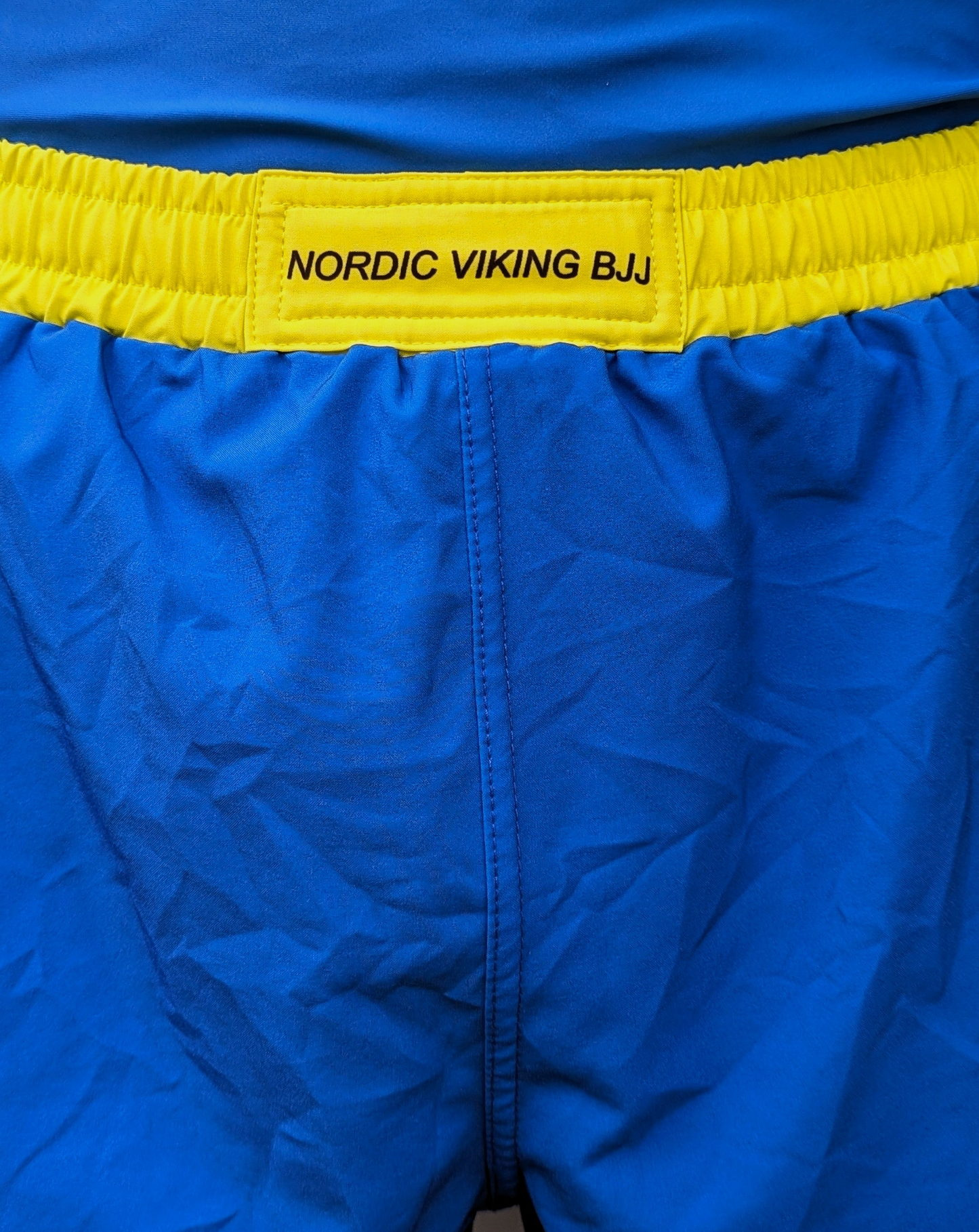 Grappling shorts Blue/Yellow